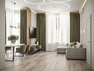 Аренда 3-комн. кв. 100 м² — жилой комплекс Boulevard