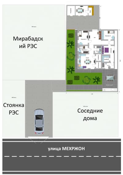 Продажа 5-комн. коммерция 550 м² — улица Мехржон, 17