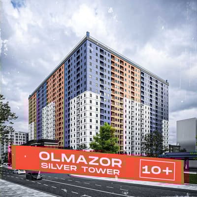 Новостройка Qora qamish 1/2, SILVER TOWER-BETTER BEST (Studio 38.1 m²)