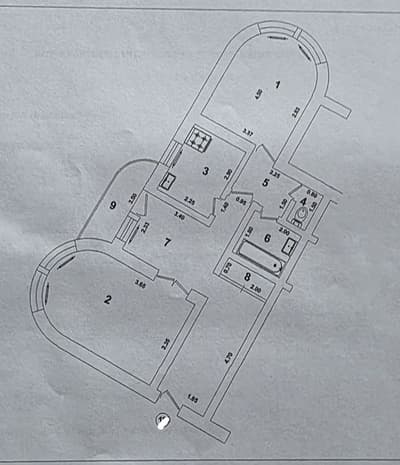 (4) Яккасарайский район. Ул. Нуская  68м²  2в3 переделана.