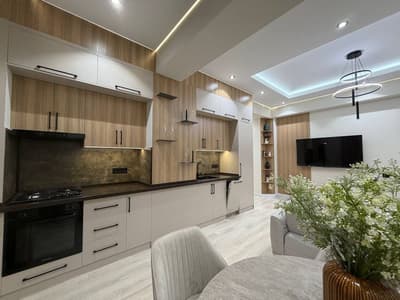 Ц-4 ЖК Кипарис 3х комнатная 76м² новый ремонт с мебелью и техникой