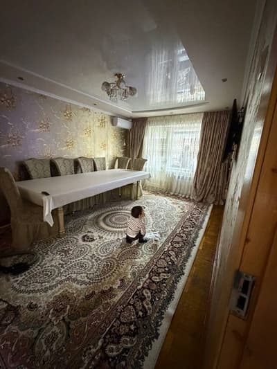 Чиланзар -8 орентир: Катартал 3/3/4 С ремонтом и обстановкой, кирпич