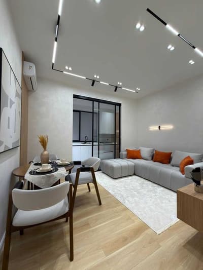 ЖК Navruz 2 ком новый авторский ремонт 55м2 + 10м балкон. Ш.Руставели