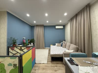 3 комн/1/5 ( 72 квм) ЖК "Паркент Вилладж" с мебелью и техникой