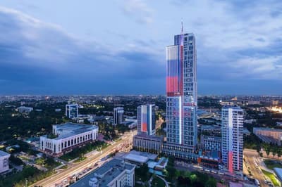 ЖК Nest One!!! СРОЧНО ПРОДАЕТСЯ 2х ком квартира 39-этаж аювид на Хумо