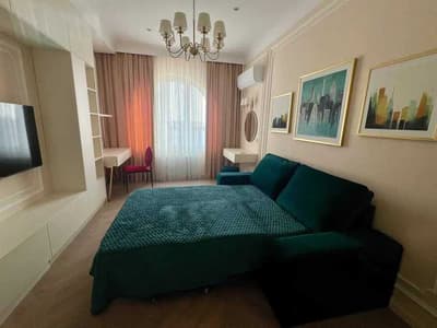 1-комн. евроремонт 43м2, 9/9, ЖК NRG Mirzo Ulugbek, Сайрам, метро БИЙ`