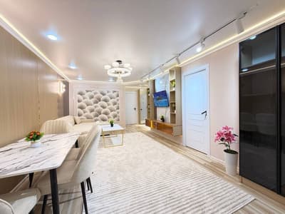 3в4 комнат.  Чиланзар 2.  2этаж кирпич/ меб и тех