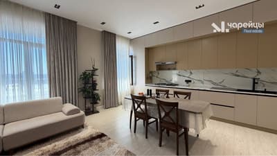 3-комнатная квартира с ремонтом в новостройке у метро Новза