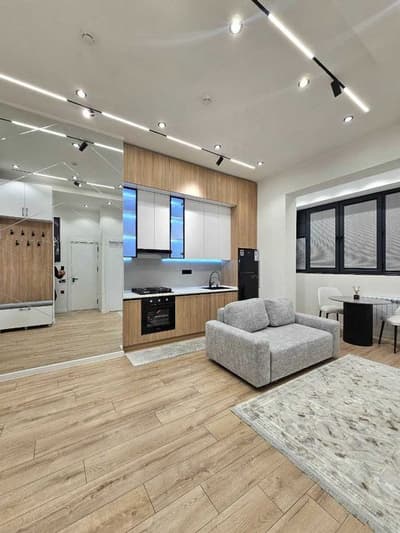 Ж.К.  " ОЗ  МАХАЛ " 2/8/14, 44м2 под ключ Хай-Тек Ремонт !!