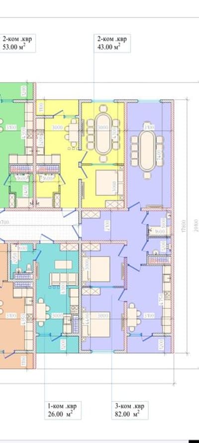 Срочно продается 3-х комнатная квартира.  Срочно новостройка сотилади
