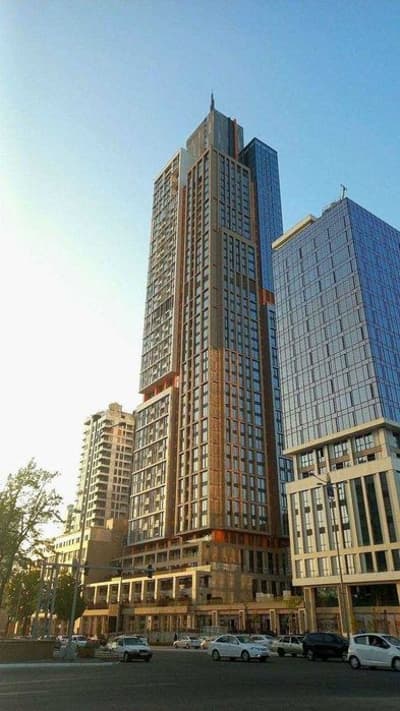 nest one korobka 3x kom vid na park s balkonom 86m2; Tashkent city‼️‼️