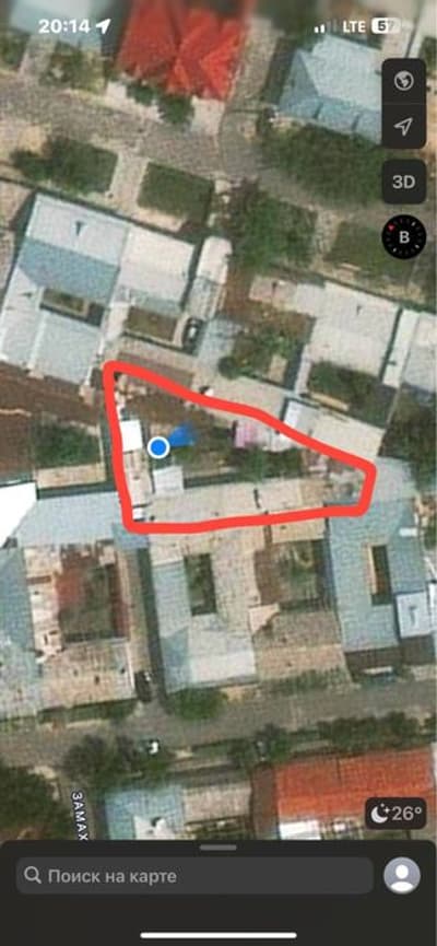 Uchtepa Kokcha Oqtepa mahallada uy sotiladi 6,5 sotix