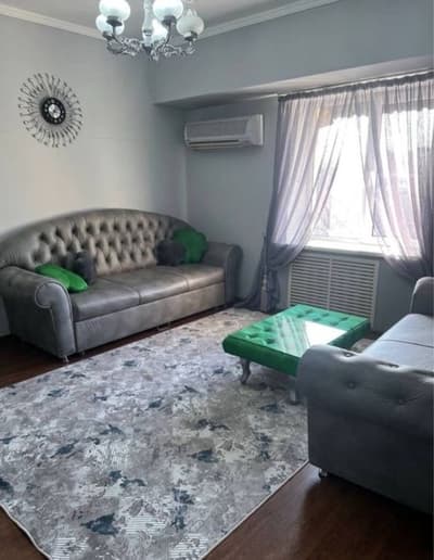 Центр Ц6.  1в2 комн. С обстановкой.  Кирпич срочно