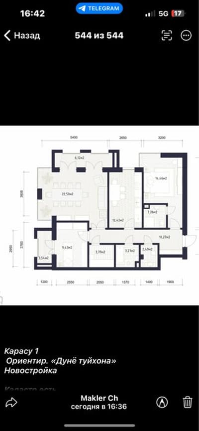 Қорасув 1 Новостройка