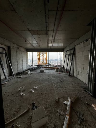 2-х комнатная кв/ра в ЖК Istambul City , Истамбул Сити , Вид не речку.