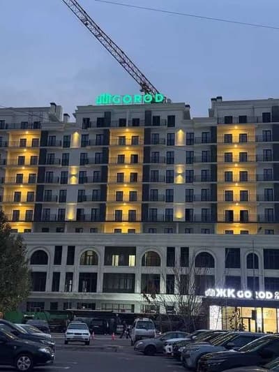 ЖК Gorod 3 комнатная квартира Коробка 87м2 Ор-р Паркентский базар
